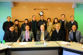 Professor Harry Lewis (middle, front row) with members of the CCC Committee